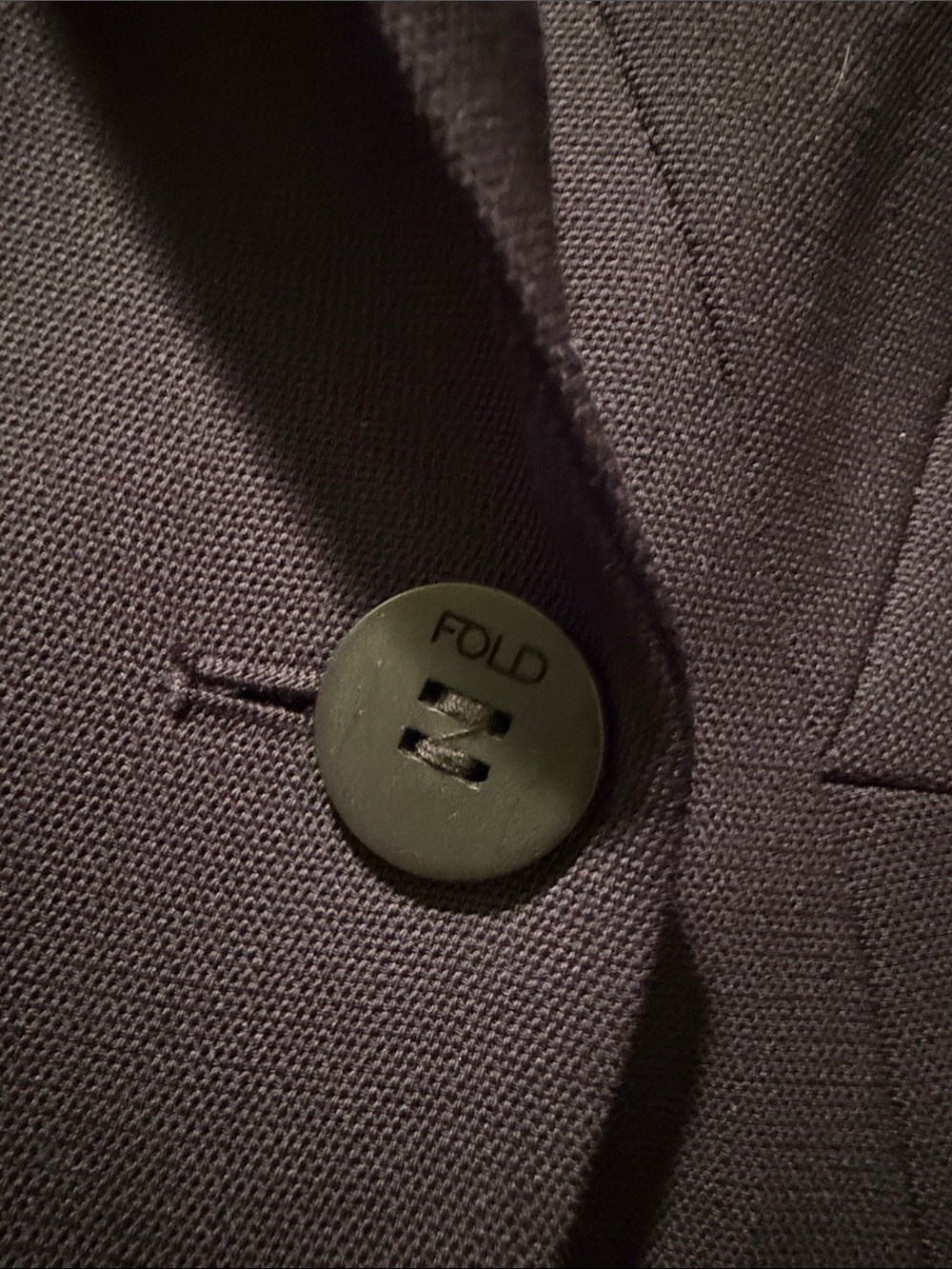 The Fold 365 Pure Wool Charlbury Jacket Navy - Picture 6 of 9